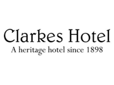 Логотип Clarkes Hotel